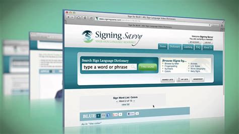 glifwebsignin|signing savvy video.
